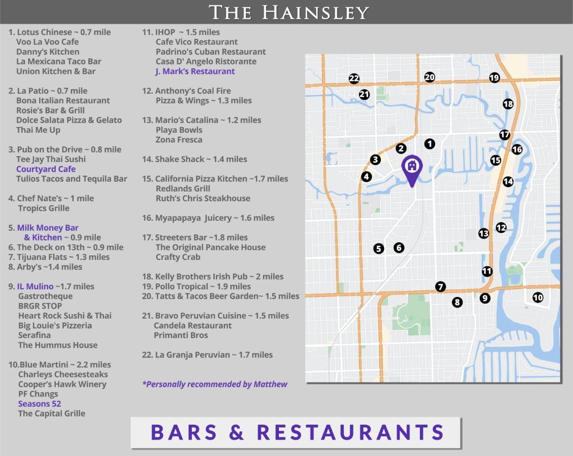 Hainsley Apartments - Walk To Wilton Drive Fort Lauderdale Extérieur photo